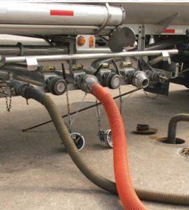 Picture of Oil Tanker Hoses as a Link to the Hoseco Industrial Hose Catalogue